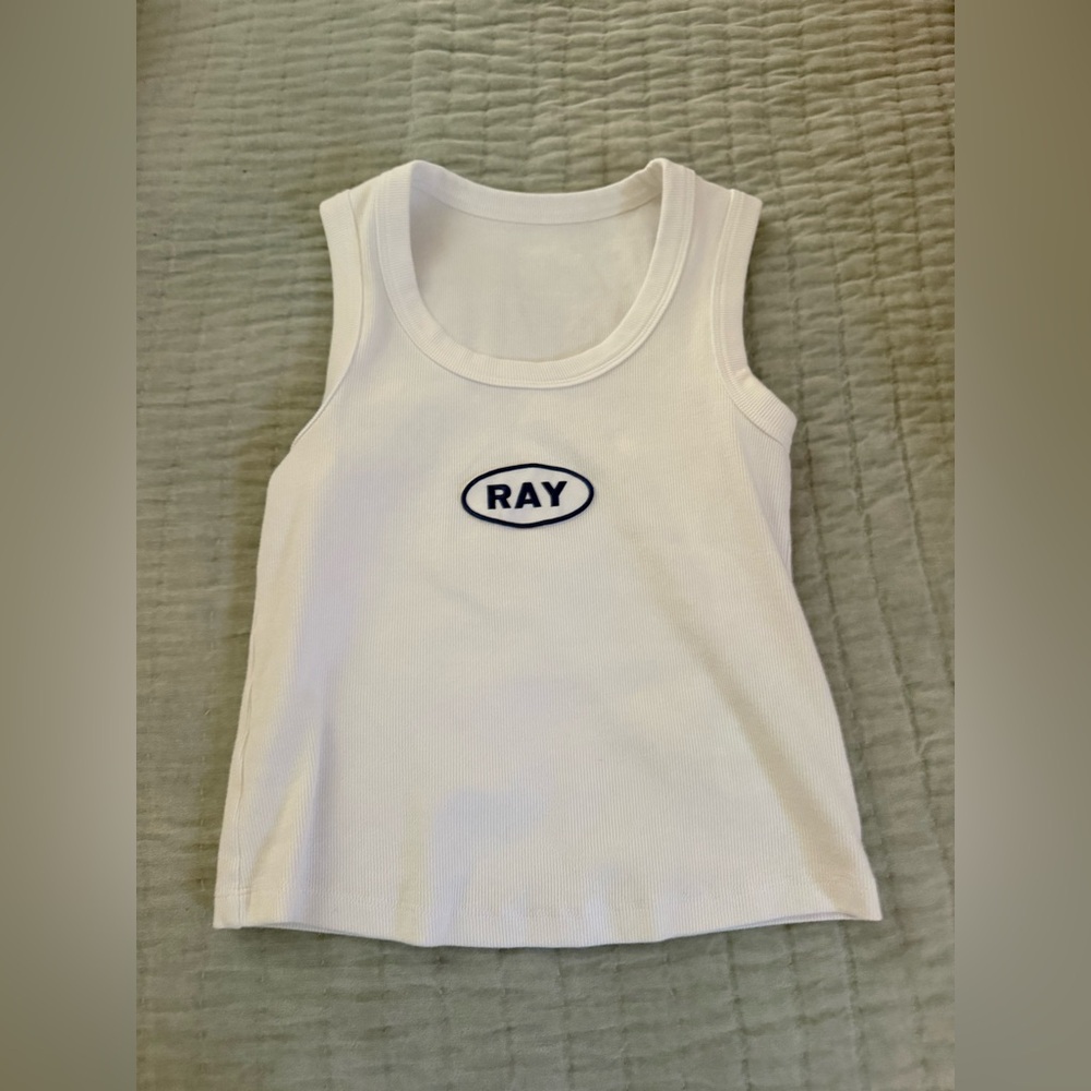 White Sleeveless Top RAY THE BRAND